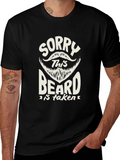 Sorry This Beard is Taken Black T-Shirt product image 1