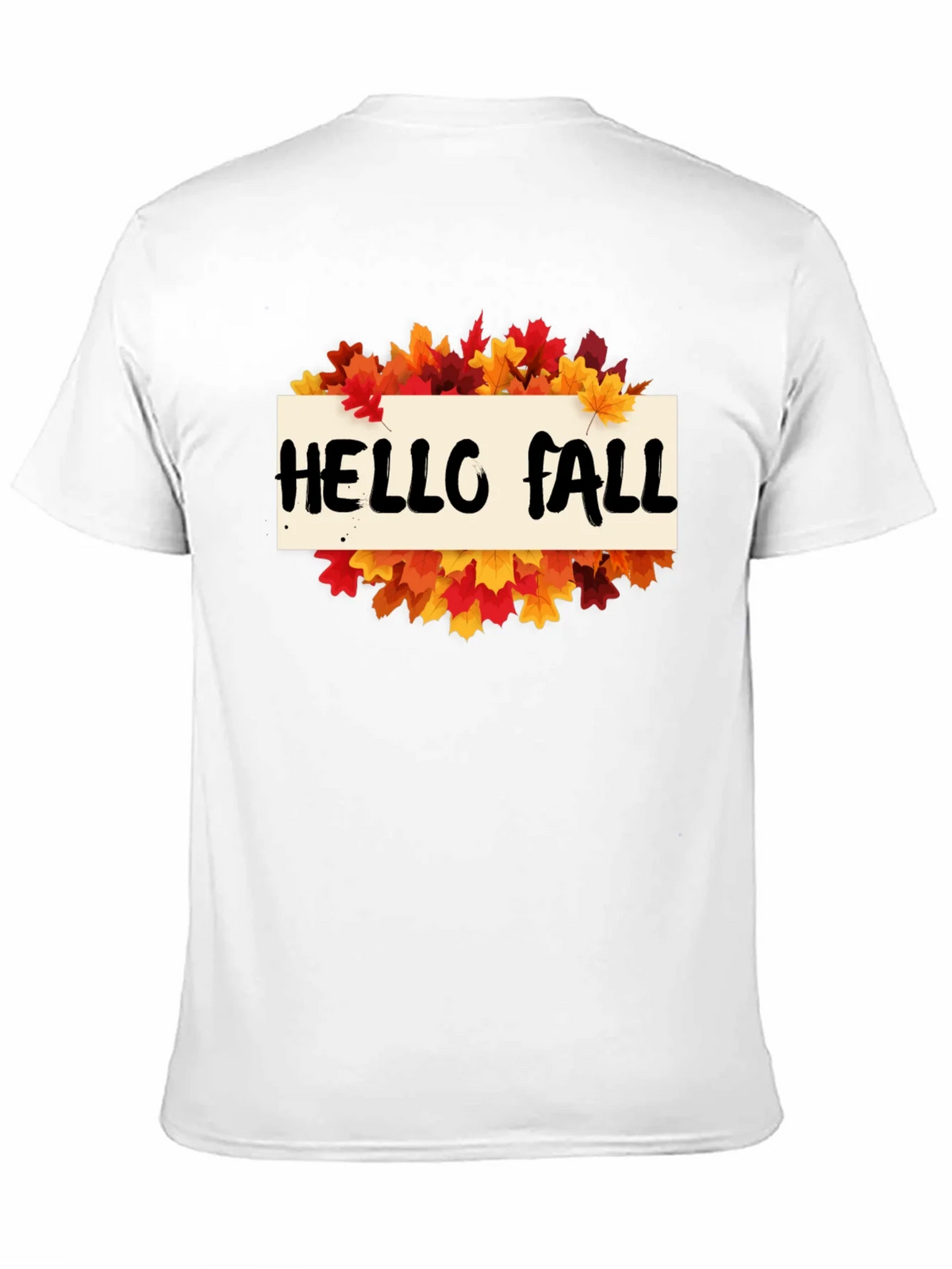 Hello Fall Leaves Graphic Tee - Autumn T-Shirt product image 10