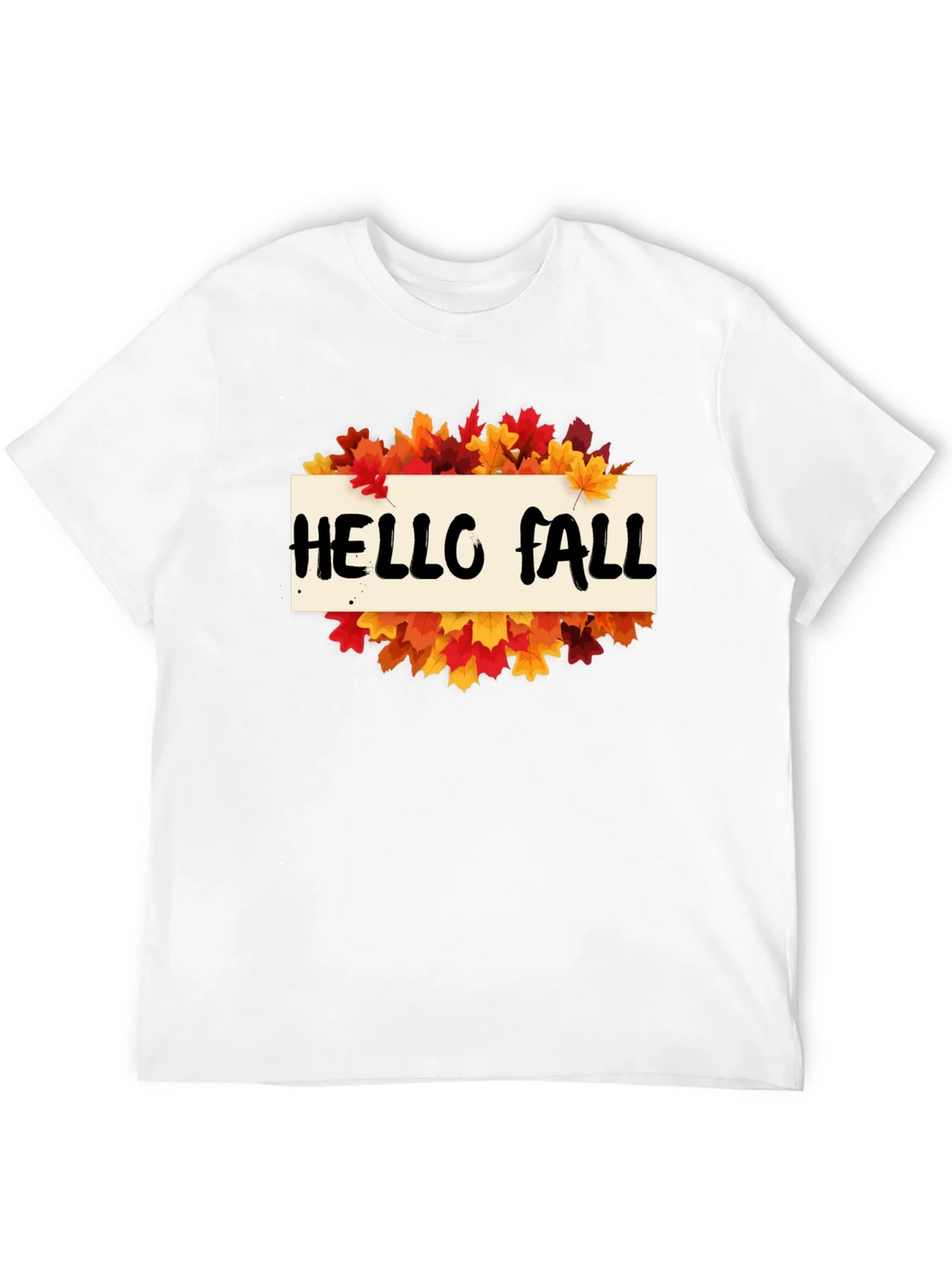 Hello Fall Leaves Graphic Tee - Autumn T-Shirt product image 11