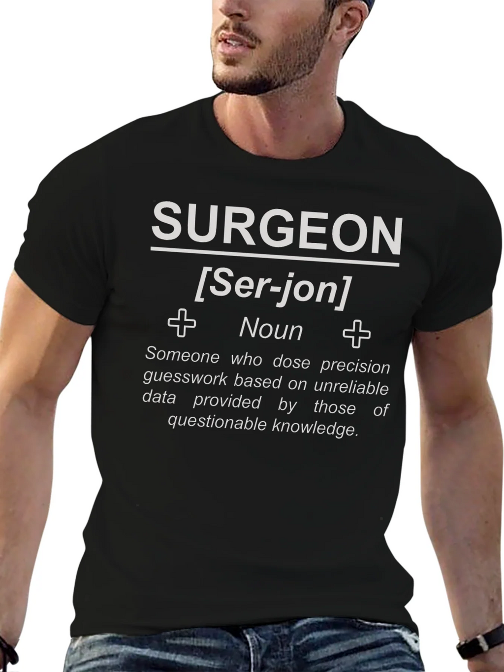 Surgeon Definition T-Shirt - Funny Medical Gift product image 6