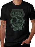 Firefighter Dept. T-Shirt - Courage & Honor Design product image 1