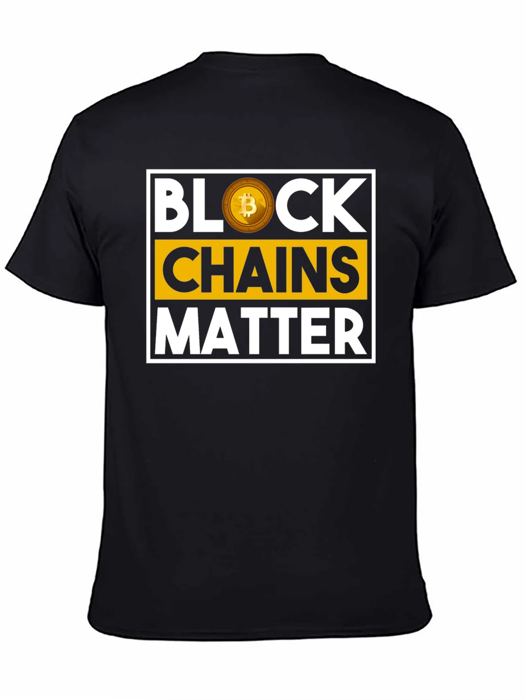 Block Chains Matter Bitcoin T-Shirt product image 4