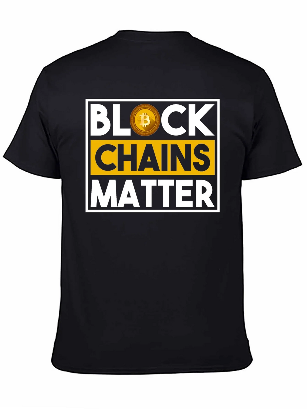 Block Chains Matter Bitcoin T-Shirt product image 4