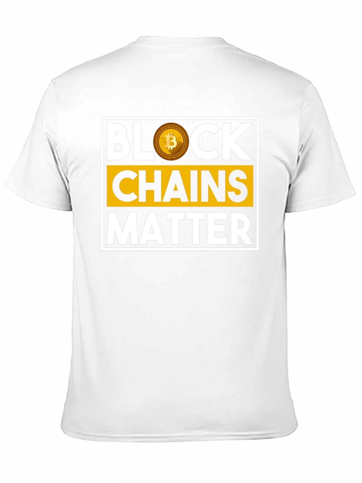 Block Chains Matter Bitcoin T-Shirt product image 10