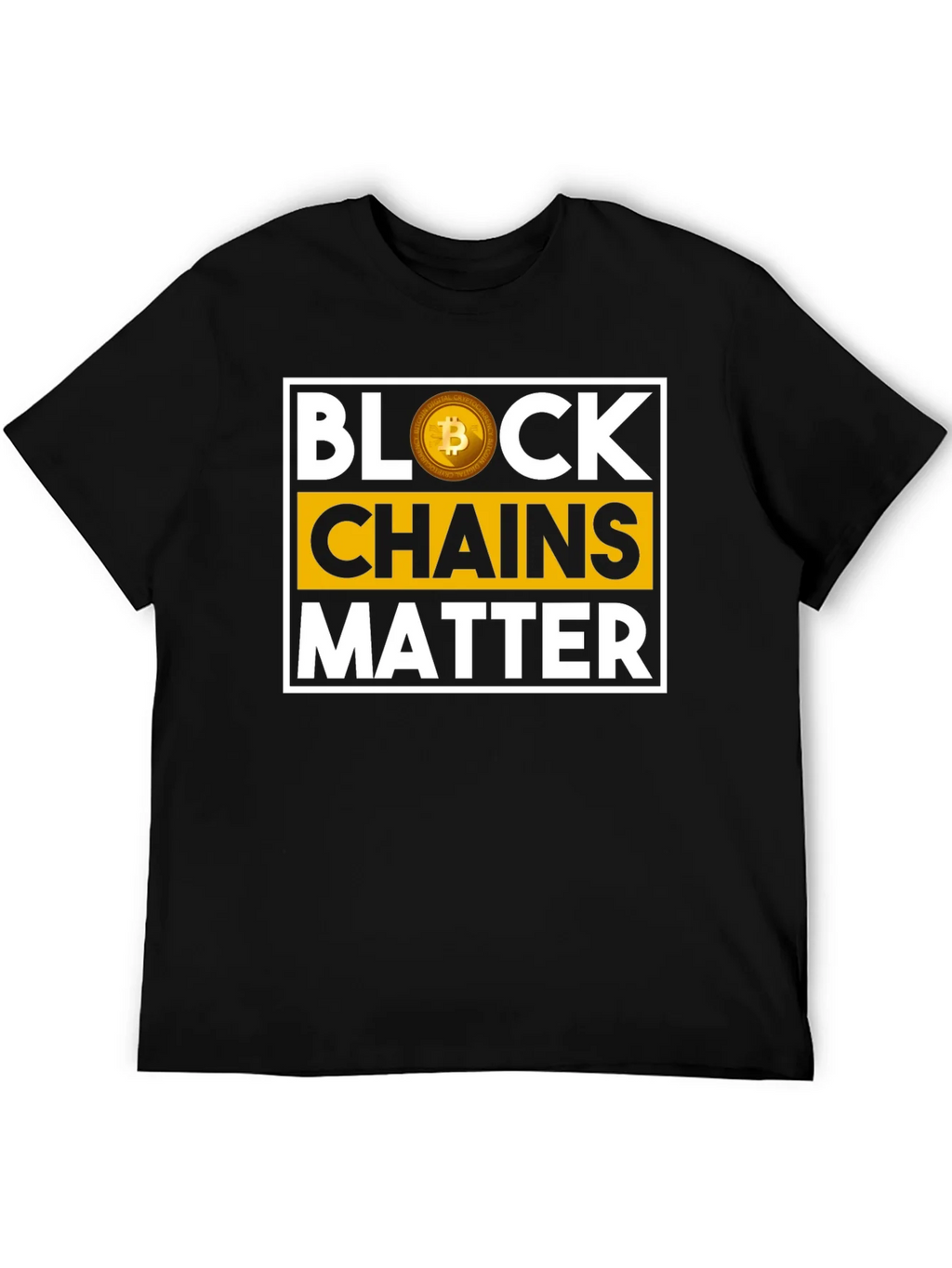 Block Chains Matter Bitcoin T-Shirt product image 5