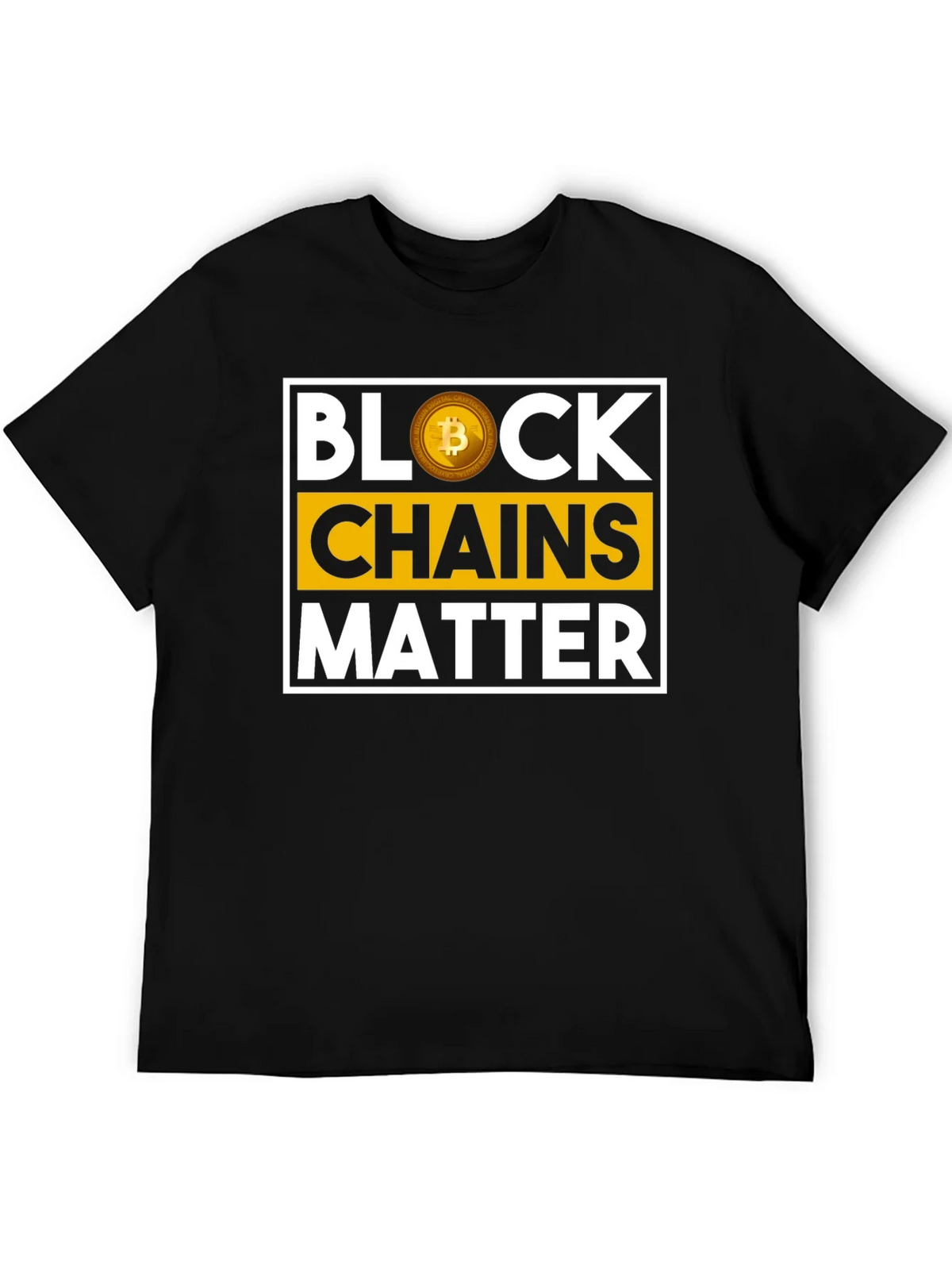 Block Chains Matter Bitcoin T-Shirt product image 5