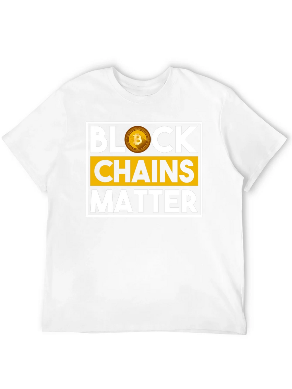 Block Chains Matter Bitcoin T-Shirt product image 11
