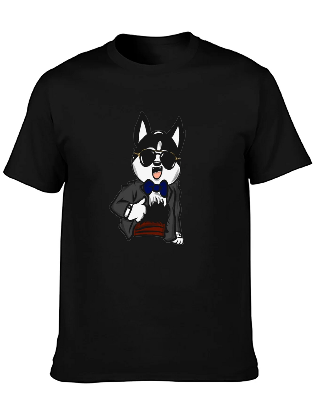 Dog in Suit Graphic T-Shirt product image 1
