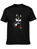 Dog in Suit Graphic T-Shirt product image 1