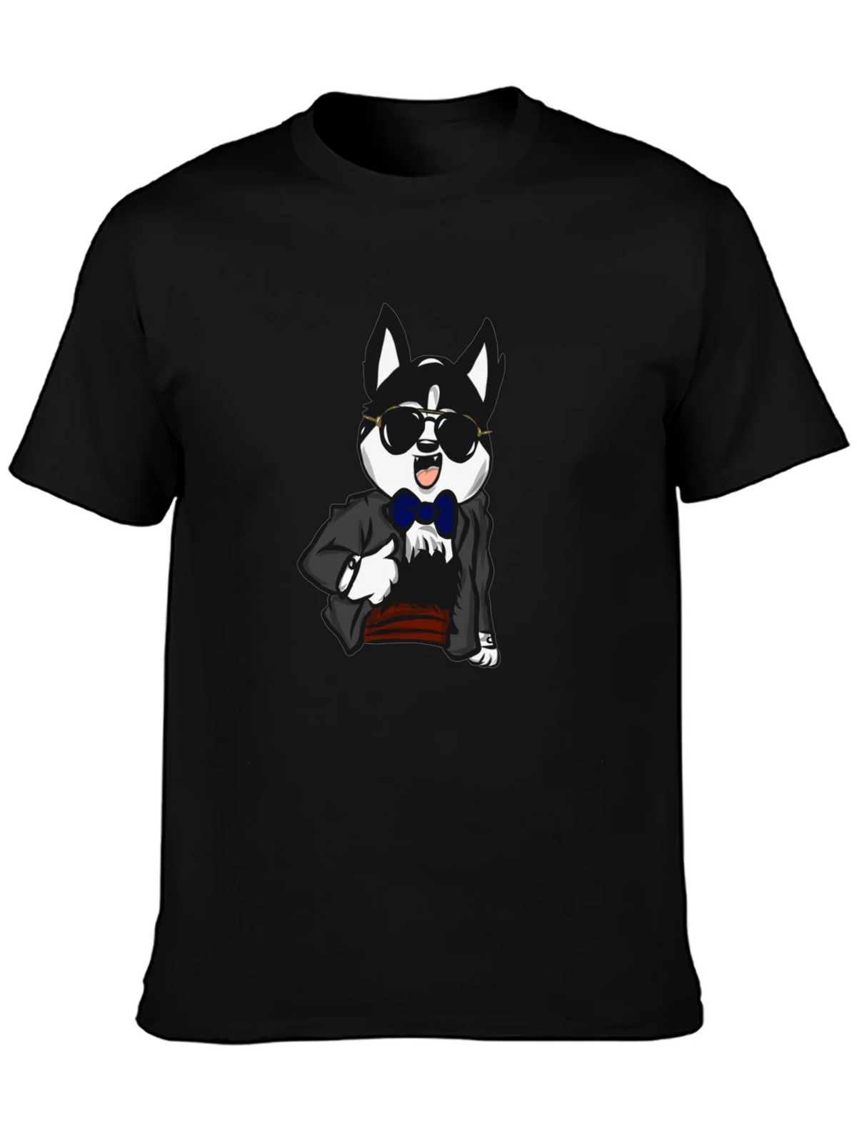 Dog in Suit Graphic T-Shirt product image 1