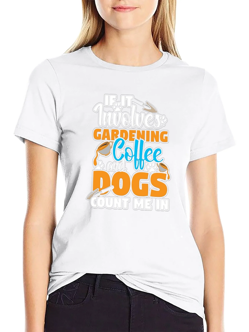 Gardening Coffee Dogs T-Shirt - Count Me In Tee product image 8
