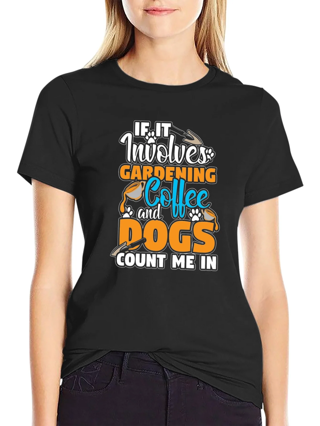 Gardening Coffee Dogs T-Shirt - Count Me In Tee product image 2