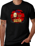 Big Sister Milk & Cookie Graphic T-Shirt product image 1