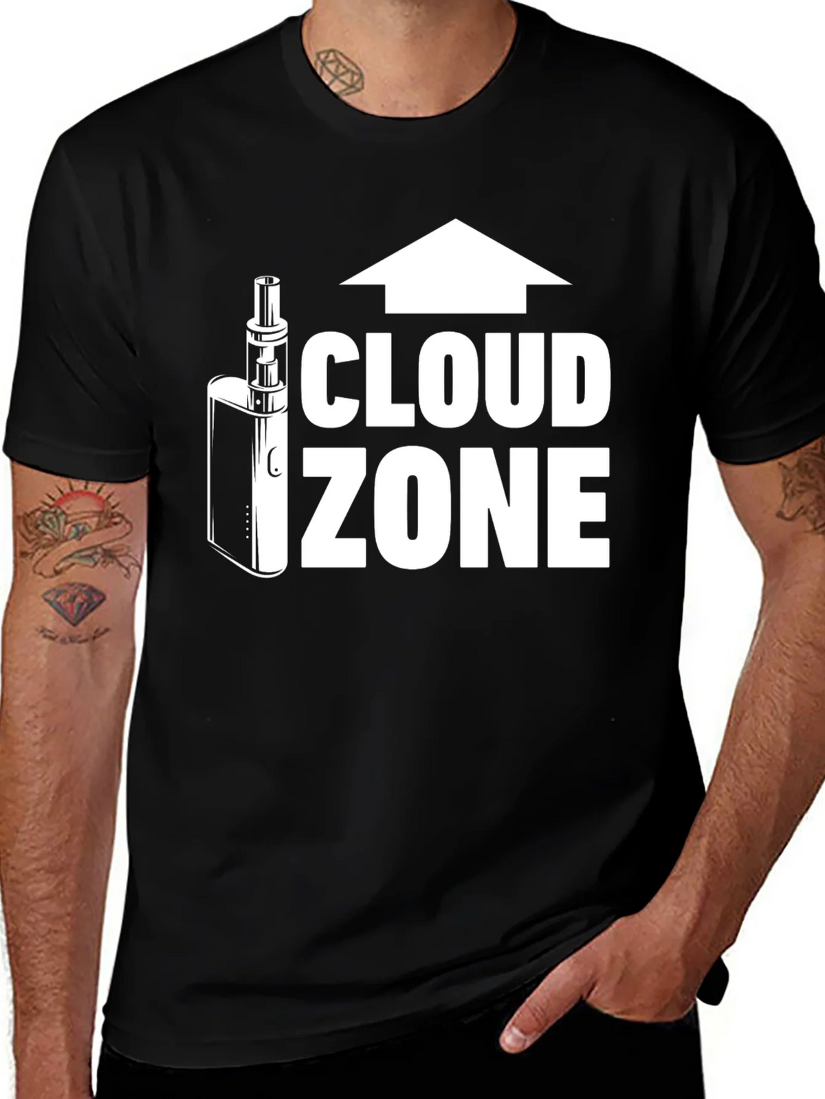 Cloud Zone T-Shirt - Vape Enthusiast Apparel product image 1