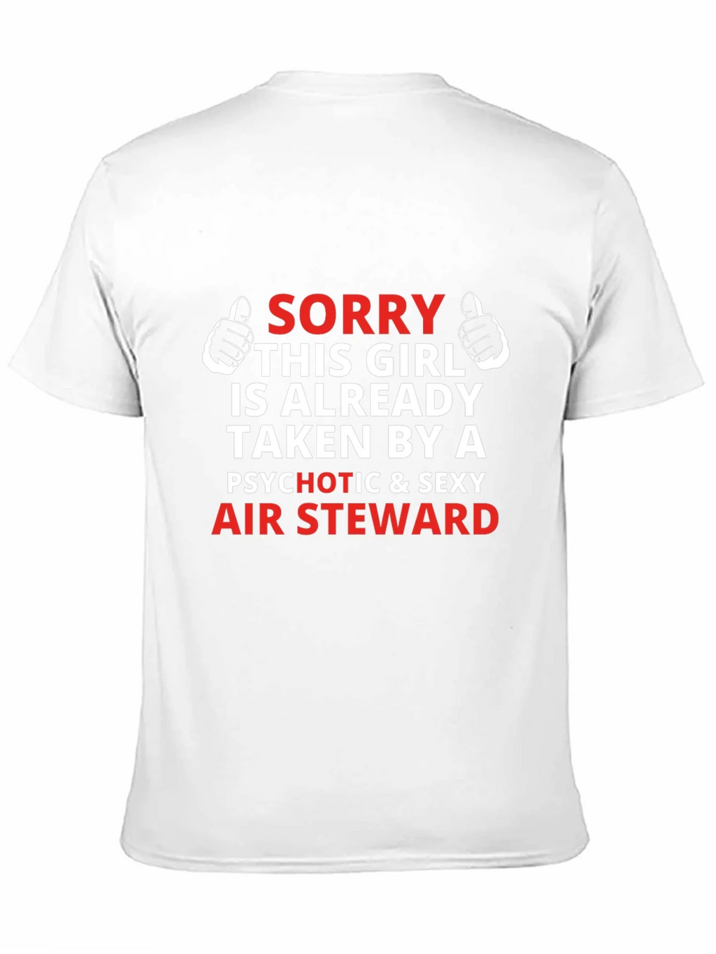 Taken By Air Steward T-Shirt product image 10