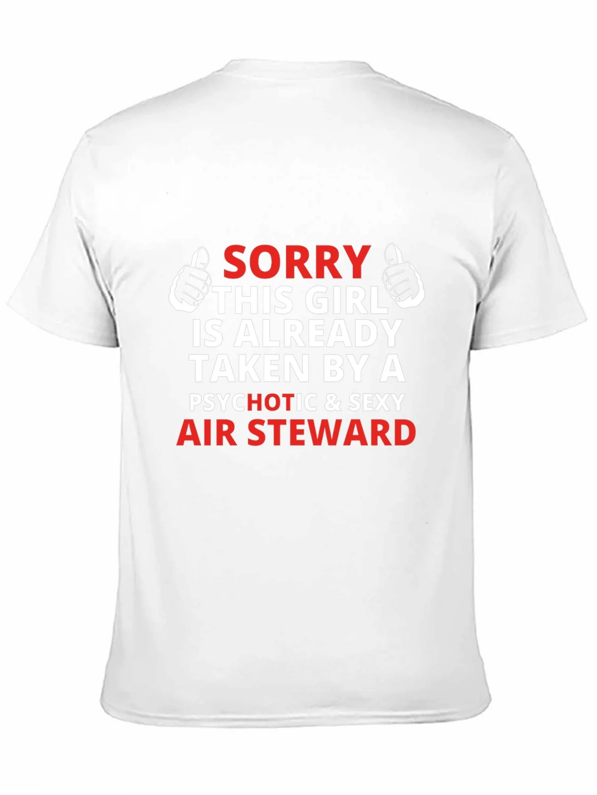 Taken By Air Steward T-Shirt product image 10