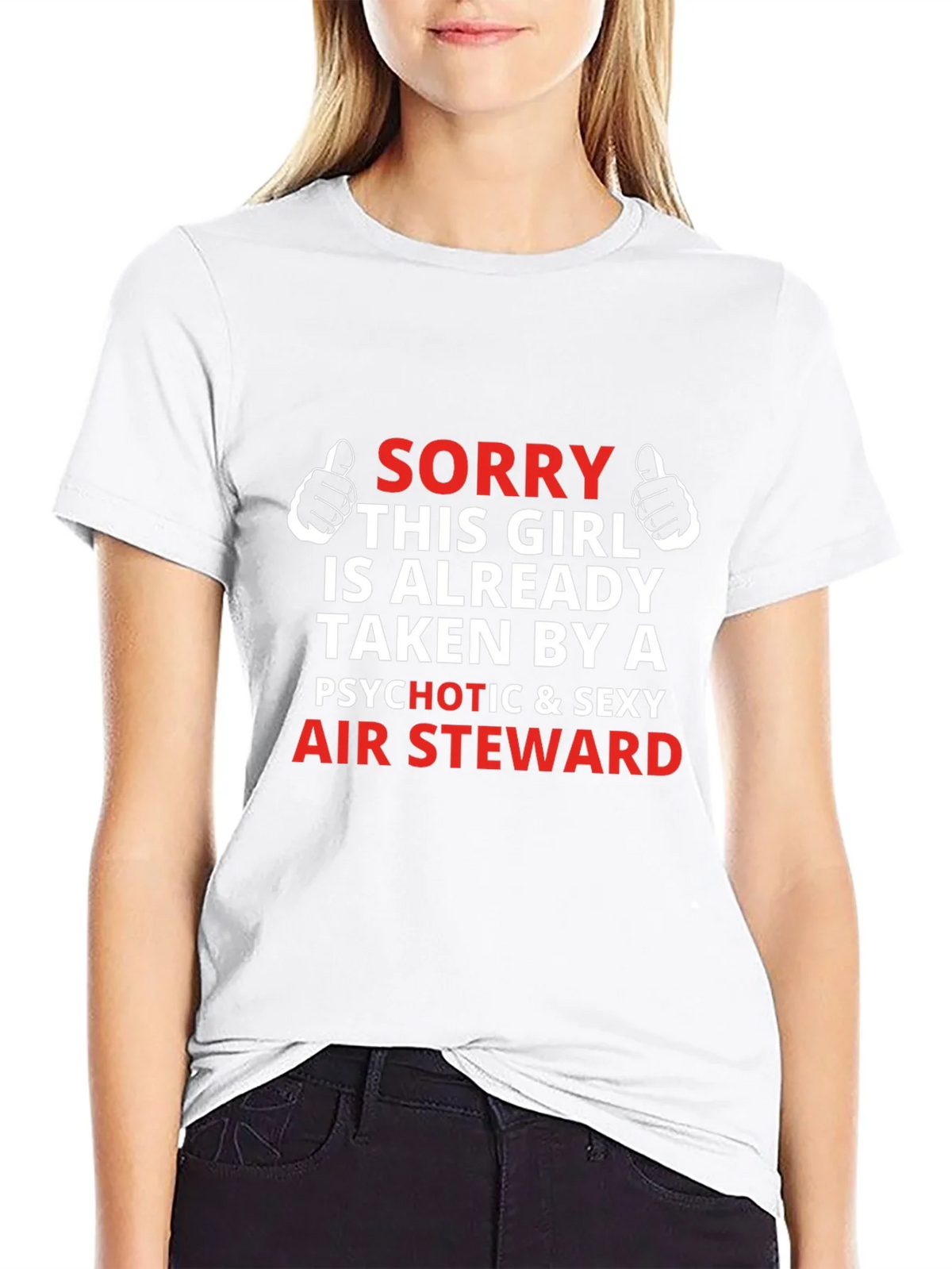 Taken By Air Steward T-Shirt product image 8