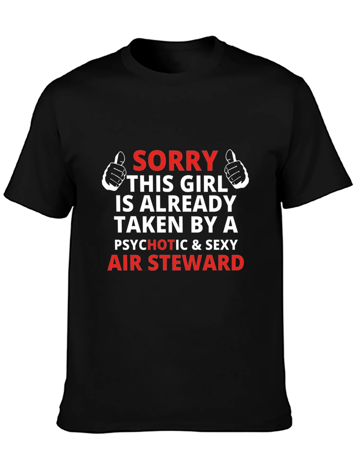Taken By Air Steward T-Shirt product image 3