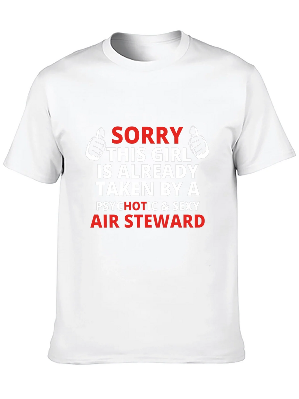 Taken By Air Steward T-Shirt product image 9