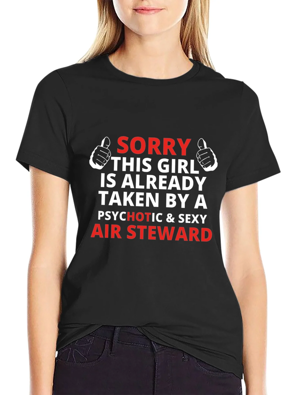 Taken By Air Steward T-Shirt product image 2