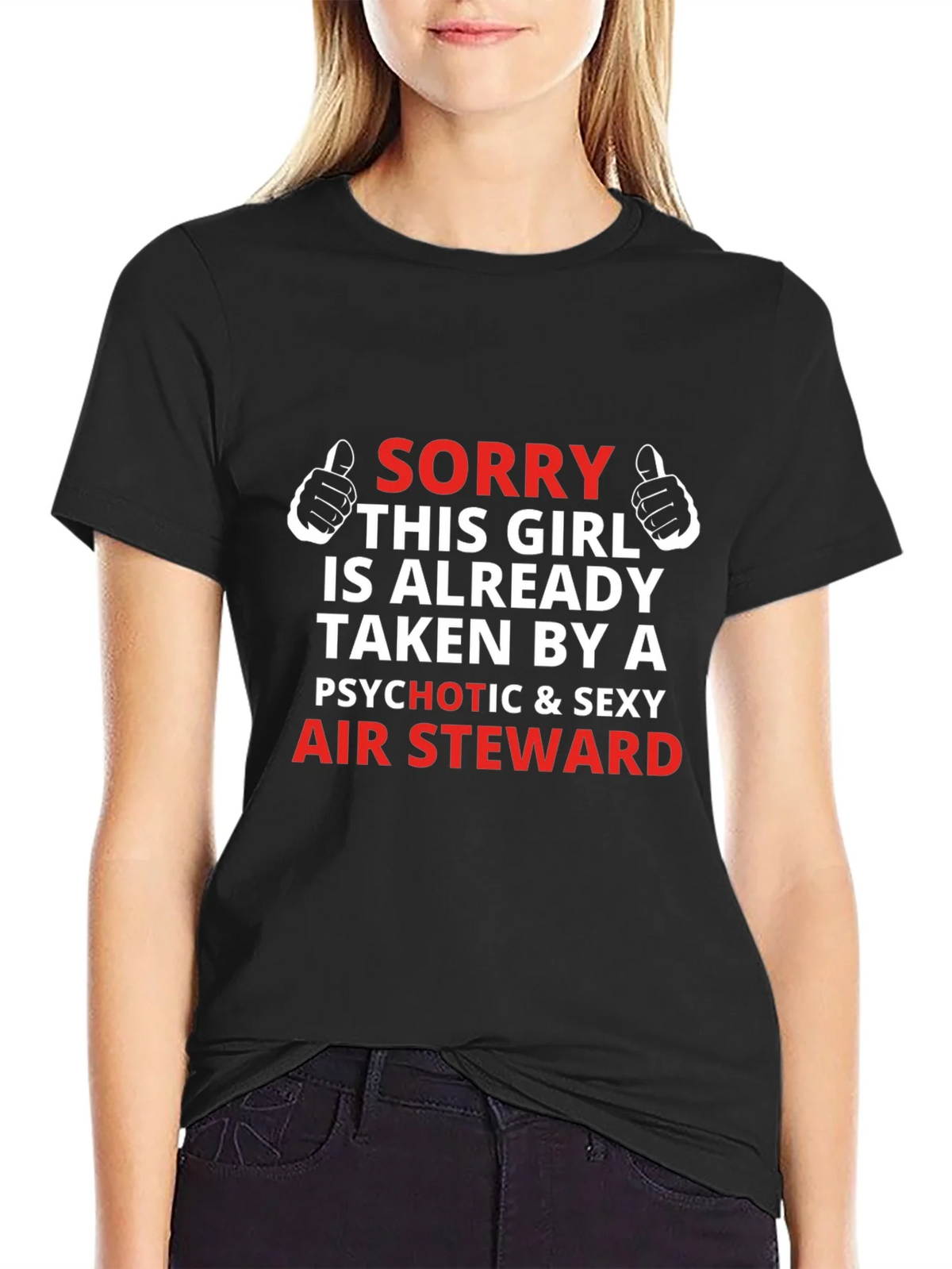 Taken By Air Steward T-Shirt product image 2