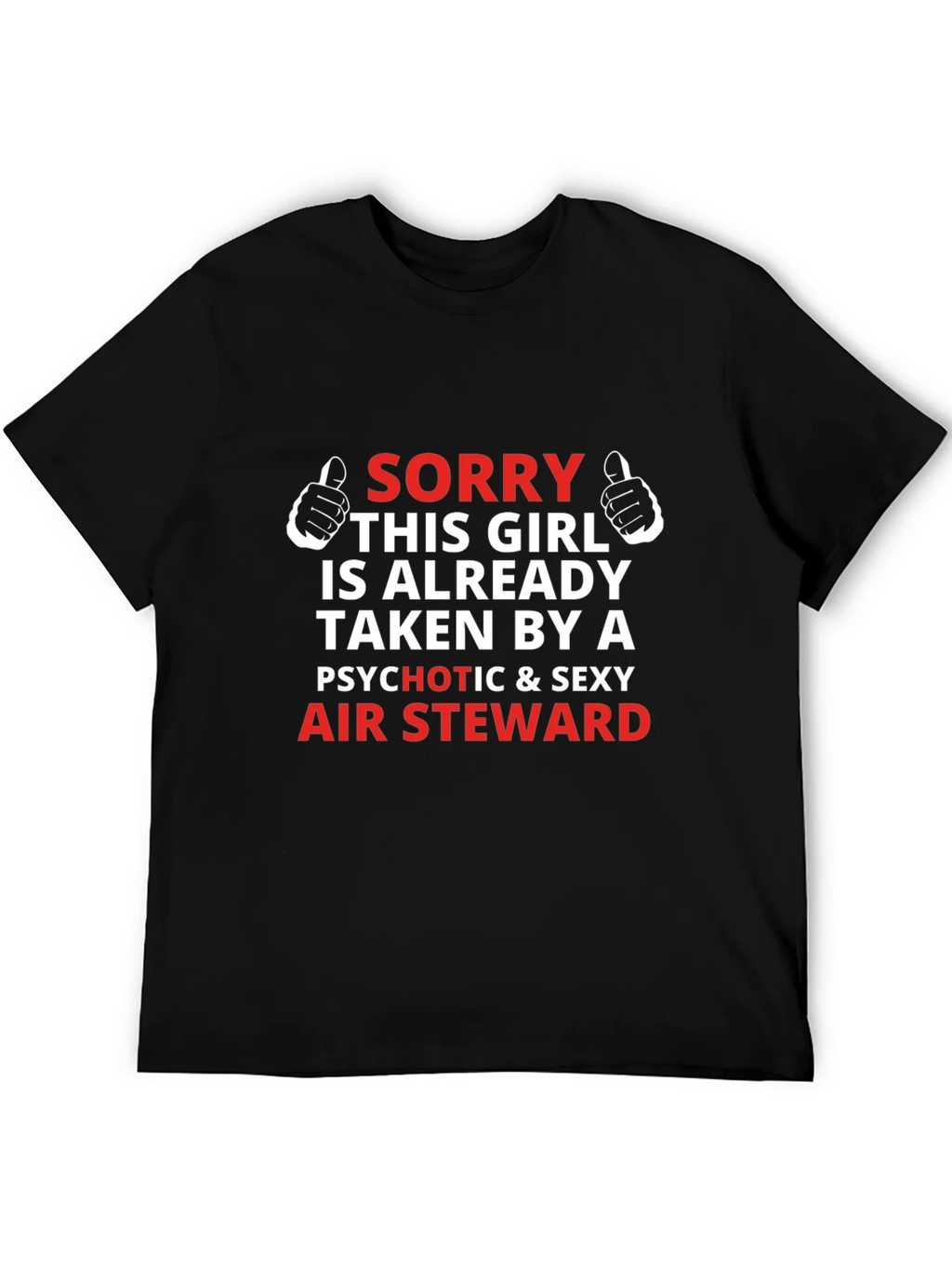 Taken By Air Steward T-Shirt product image 5