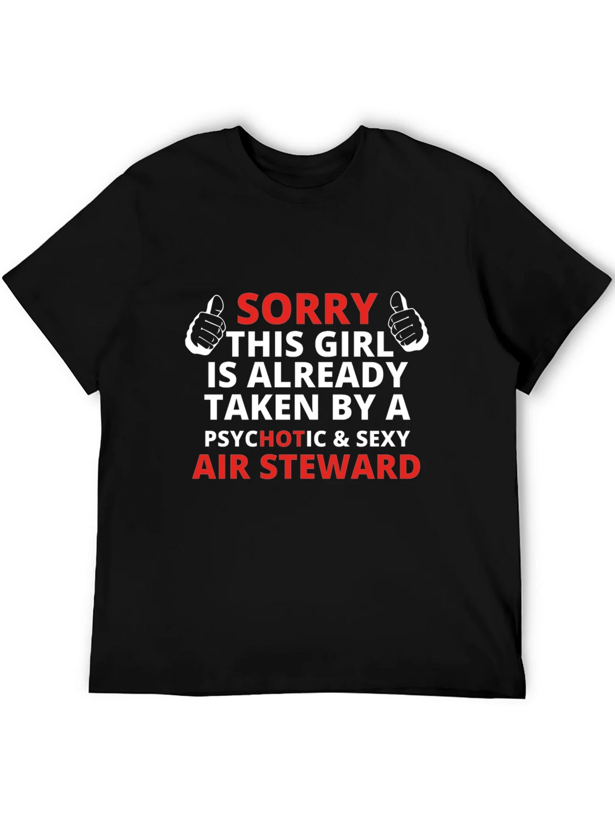 Taken By Air Steward T-Shirt product image 5