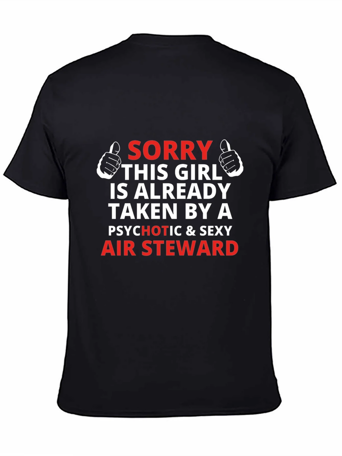 Taken By Air Steward T-Shirt product image 4