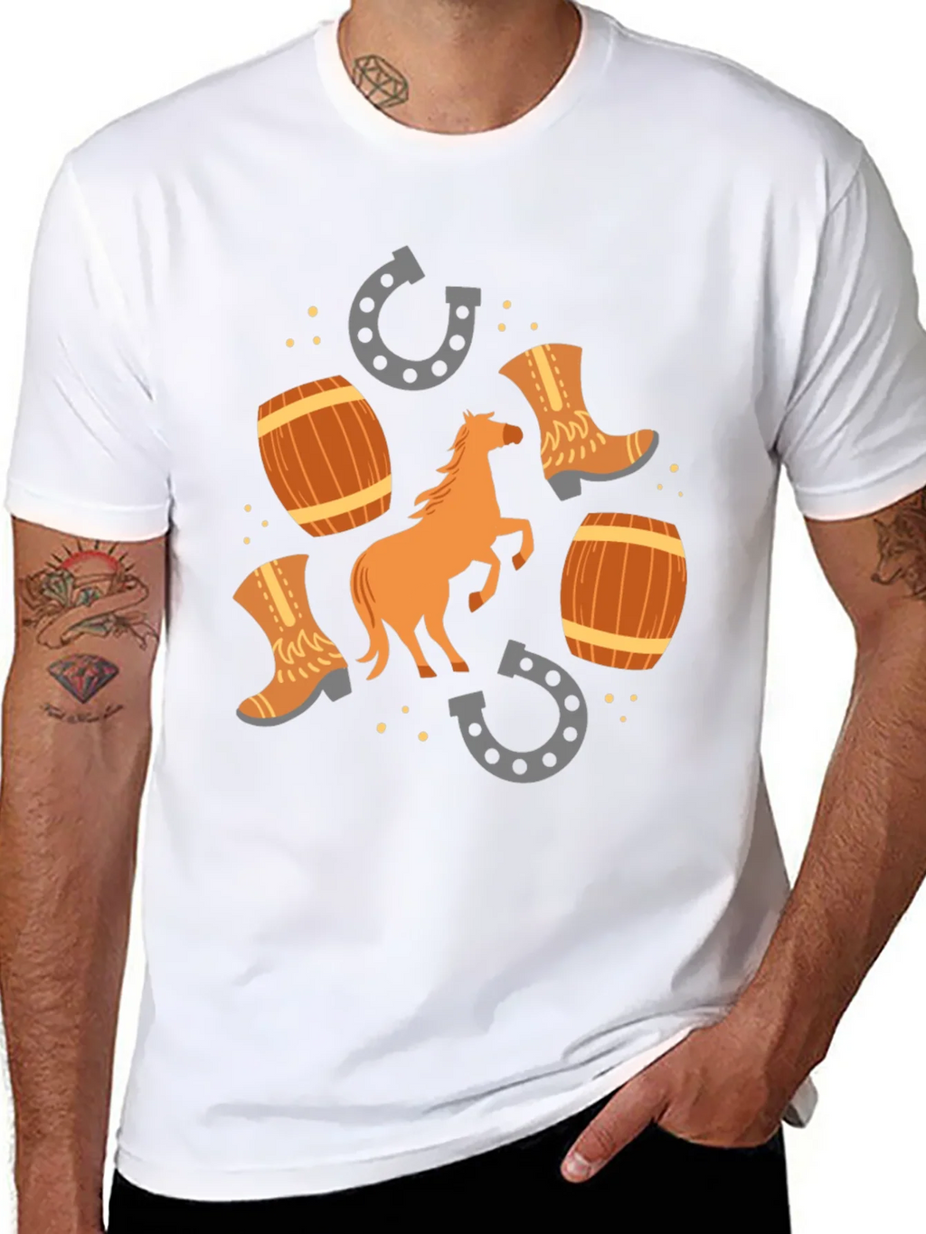 Western Style Graphic T-Shirt product image 6