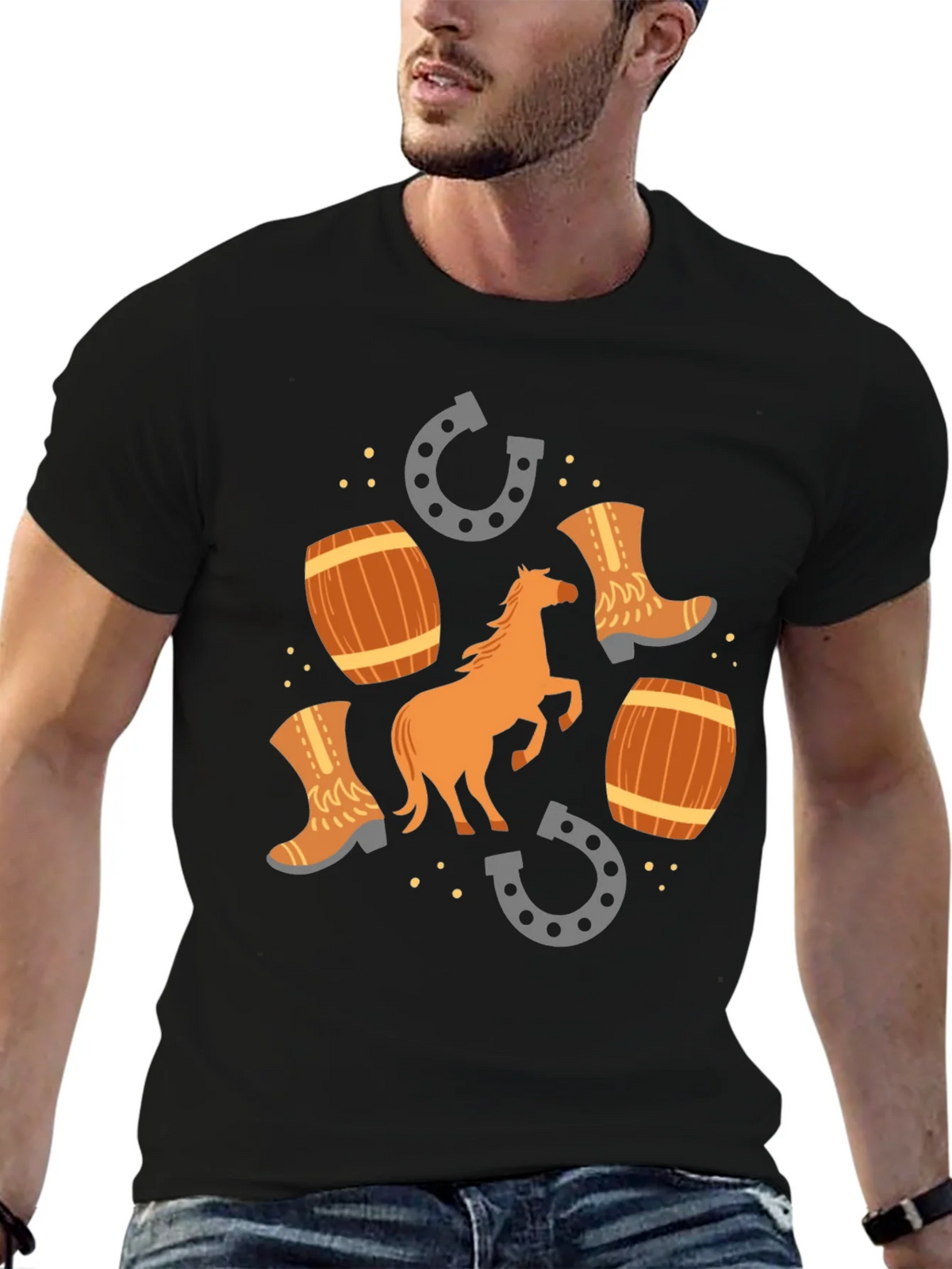 Western Style Graphic T-Shirt product image 5