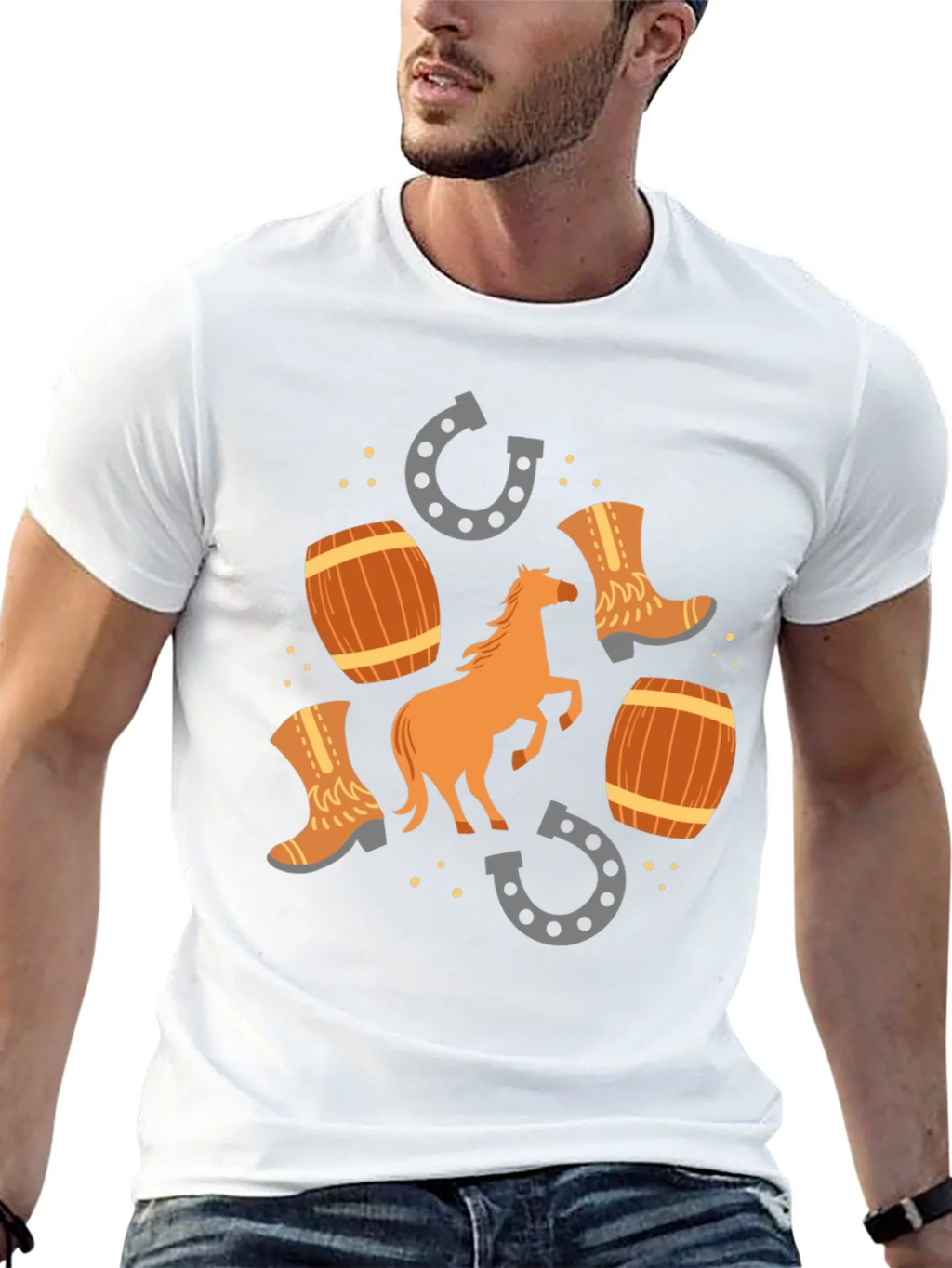 Western Style Graphic T-Shirt product image 10
