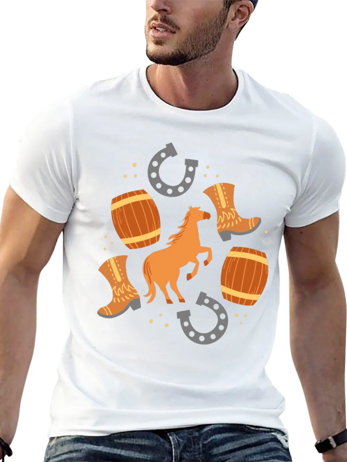 Western Style Graphic T-Shirt product image 10