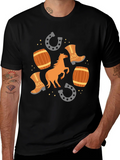 Western Style Graphic T-Shirt product image 1