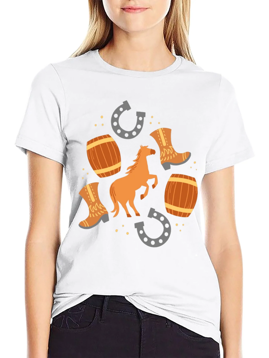 Western Style Graphic T-Shirt product image 7