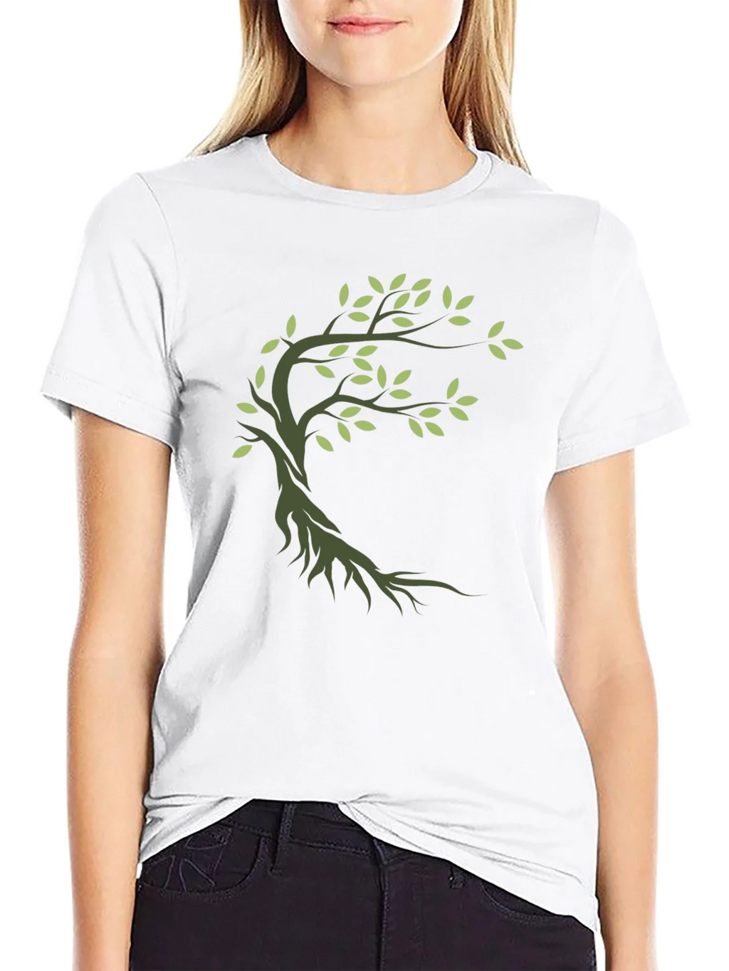 Nature Inspired Tree Graphic Tee product image 4