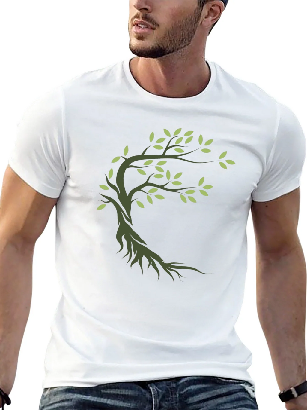 Nature Inspired Tree Graphic Tee product image 8