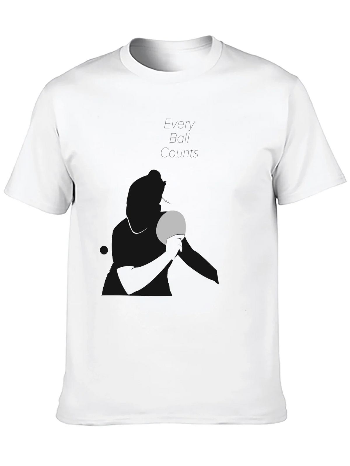 Minimalist Moon Graphic Black T-Shirt product image 9