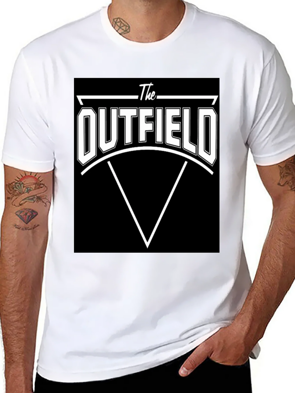 The Outfield Band Graphic T-Shirt - Vintage Rock Tee product image 7