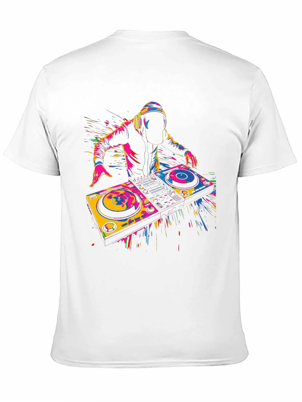DJ Graphic T-Shirt - Black - Vibrant Design product image 10