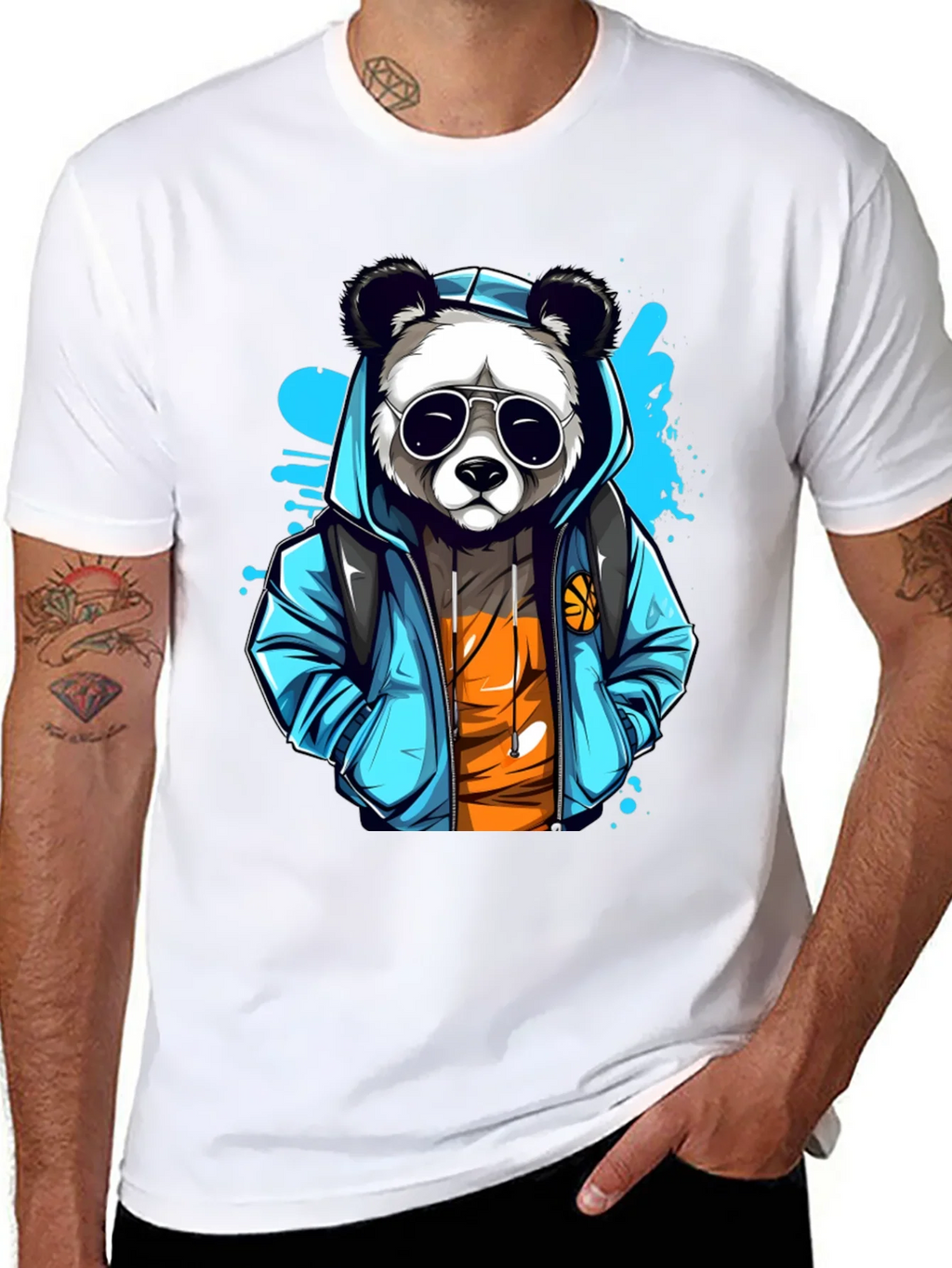 Cool Panda Graphic T-Shirt product image 7