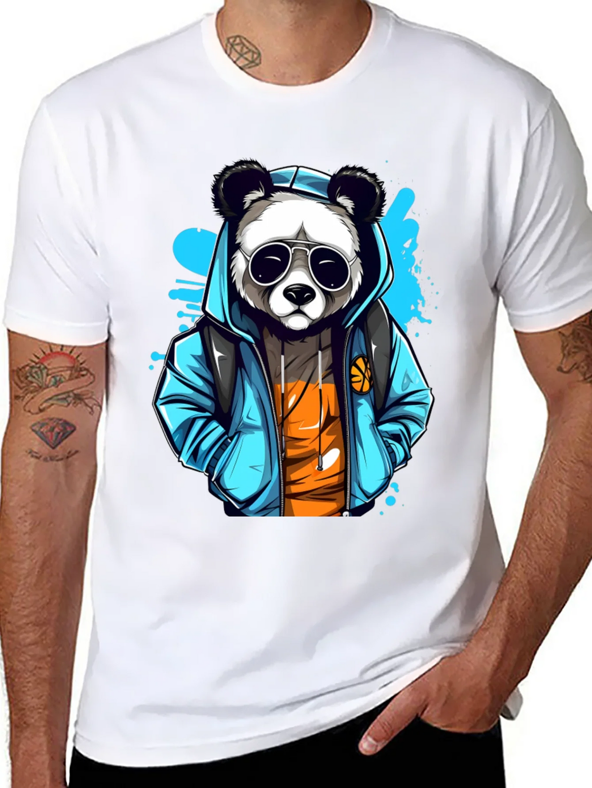 Cool Panda Graphic T-Shirt product image 7