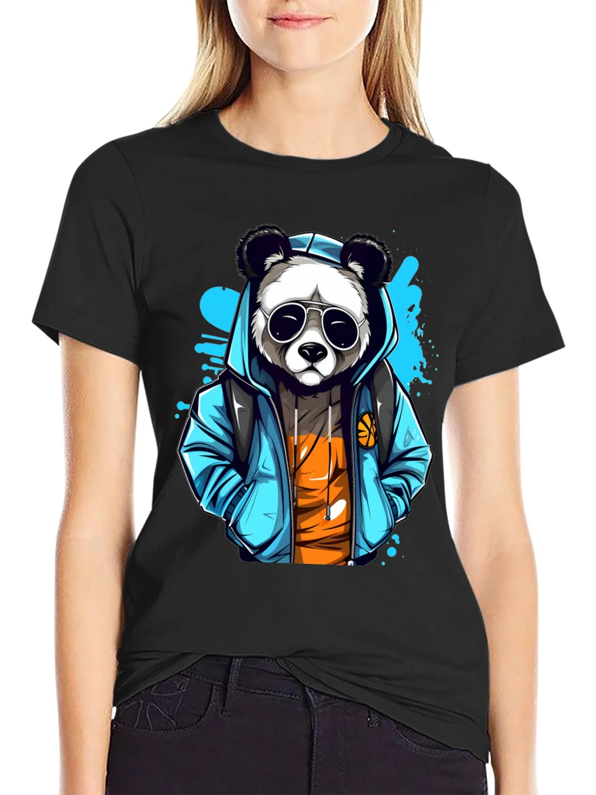 Cool Panda Graphic T-Shirt product image 2