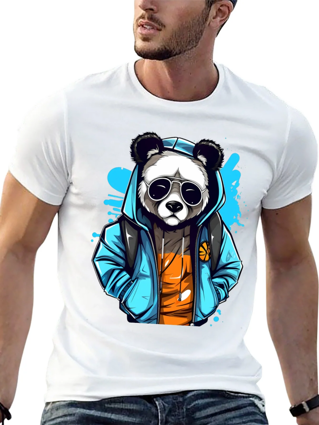 Cool Panda Graphic T-Shirt product image 12