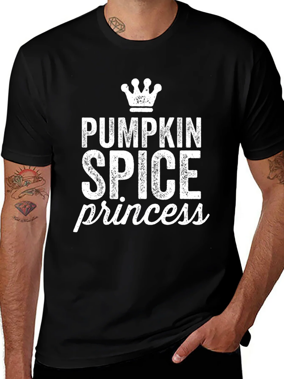 Pumpkin Spice Princess T-Shirt - Fall Apparel product image 1