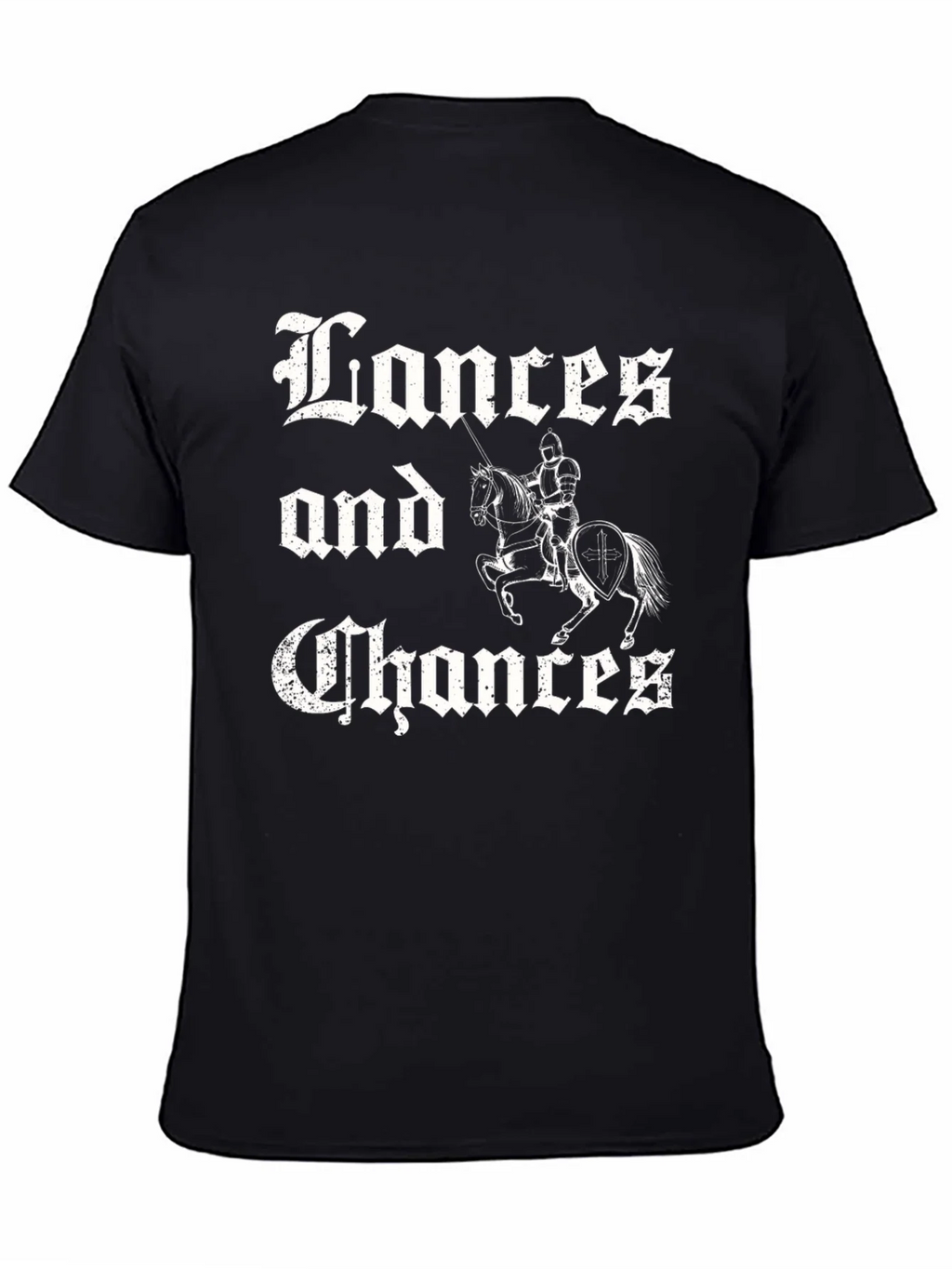 Lances and Chances Black T-Shirt product image 4