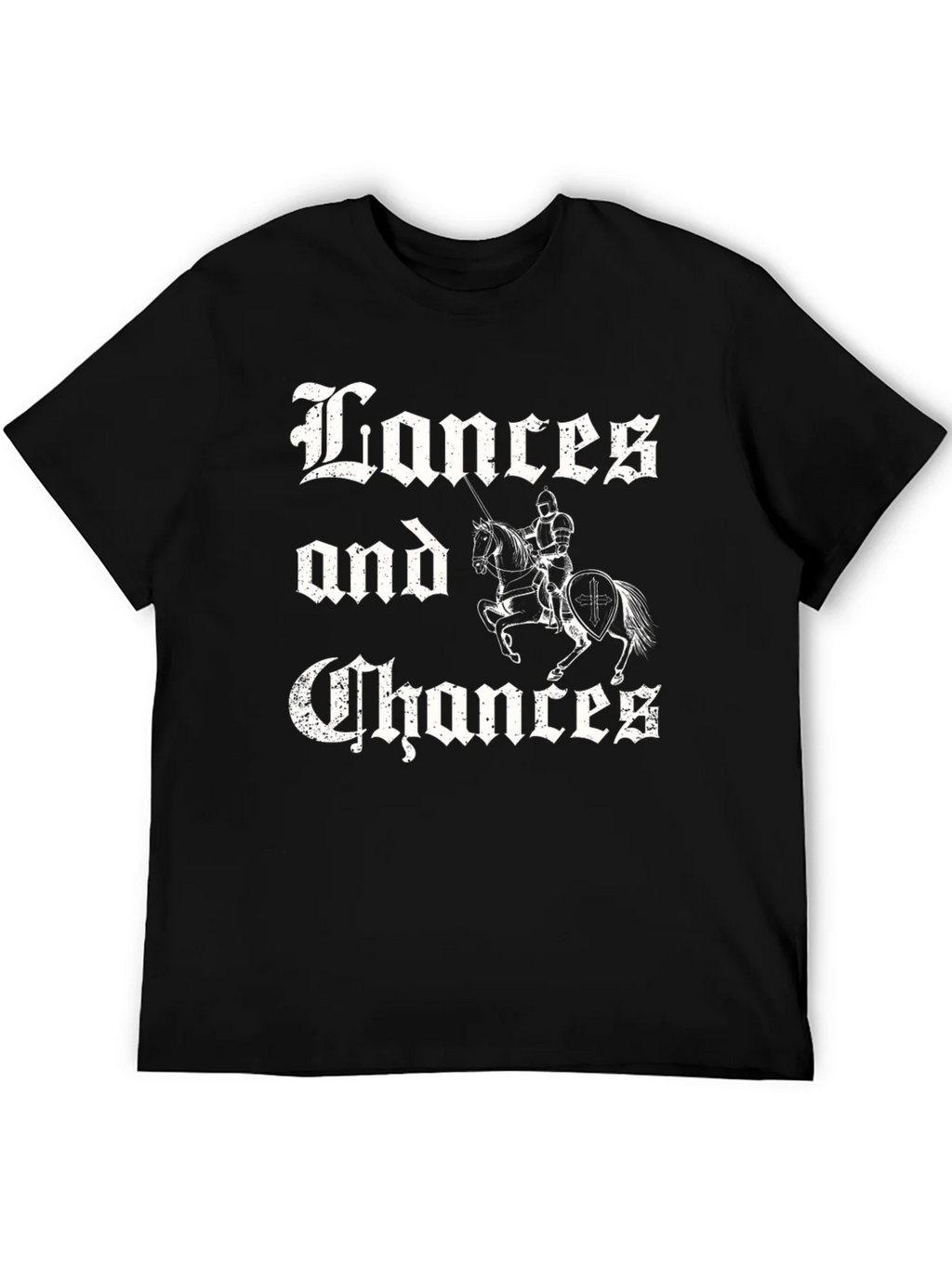 Lances and Chances Black T-Shirt product image 5