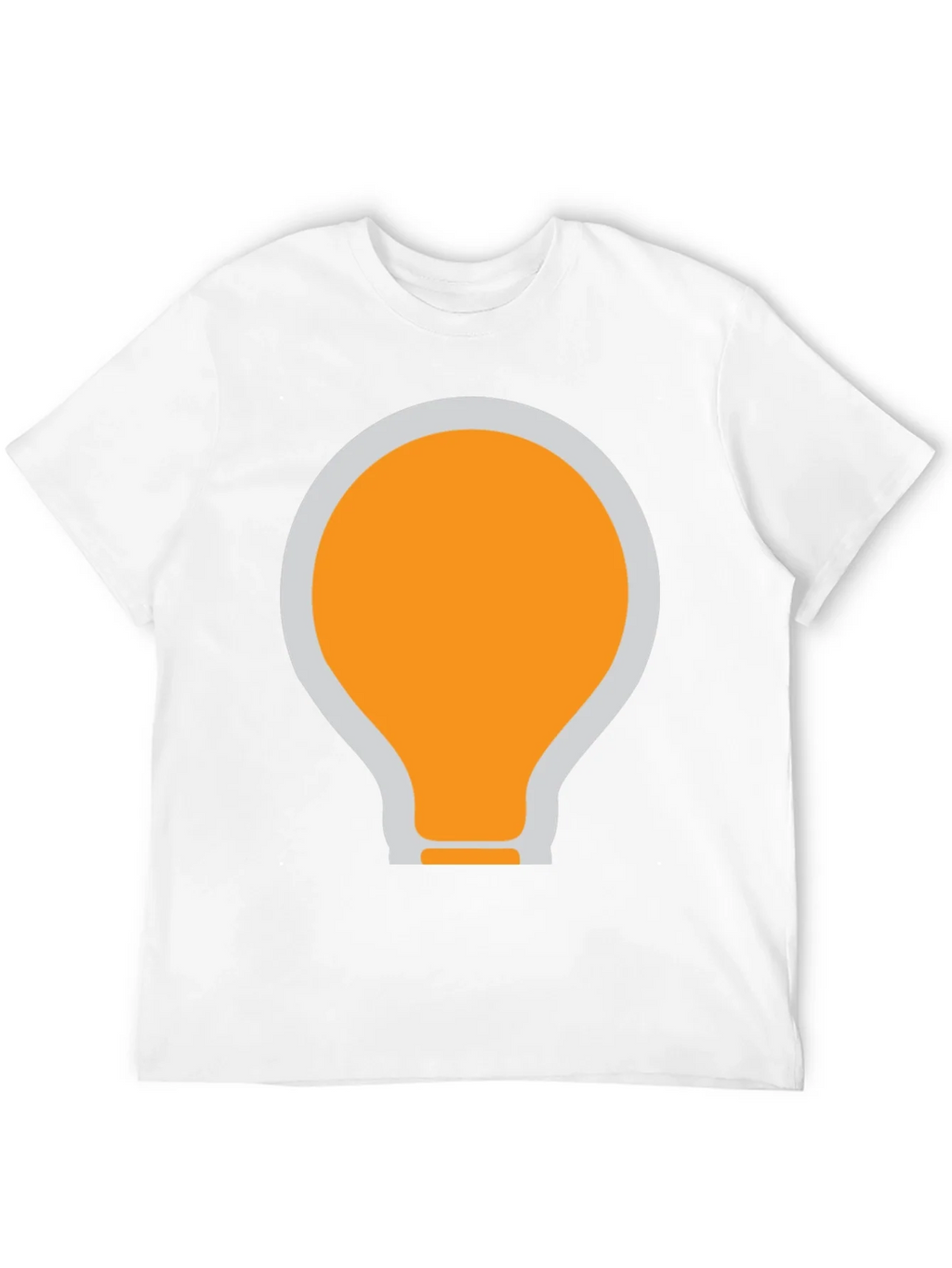 Black T-Shirt with Light Bulb Graphic product image 11