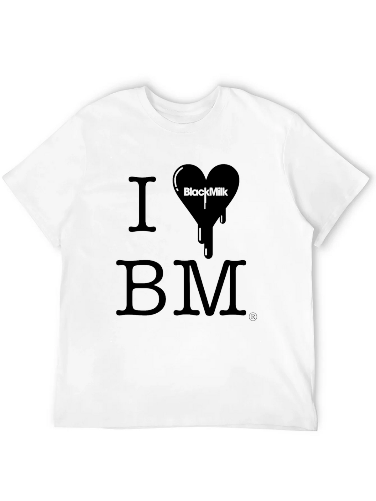 I Love BlackMilk T-Shirt - Black Graphic Tee product image 6