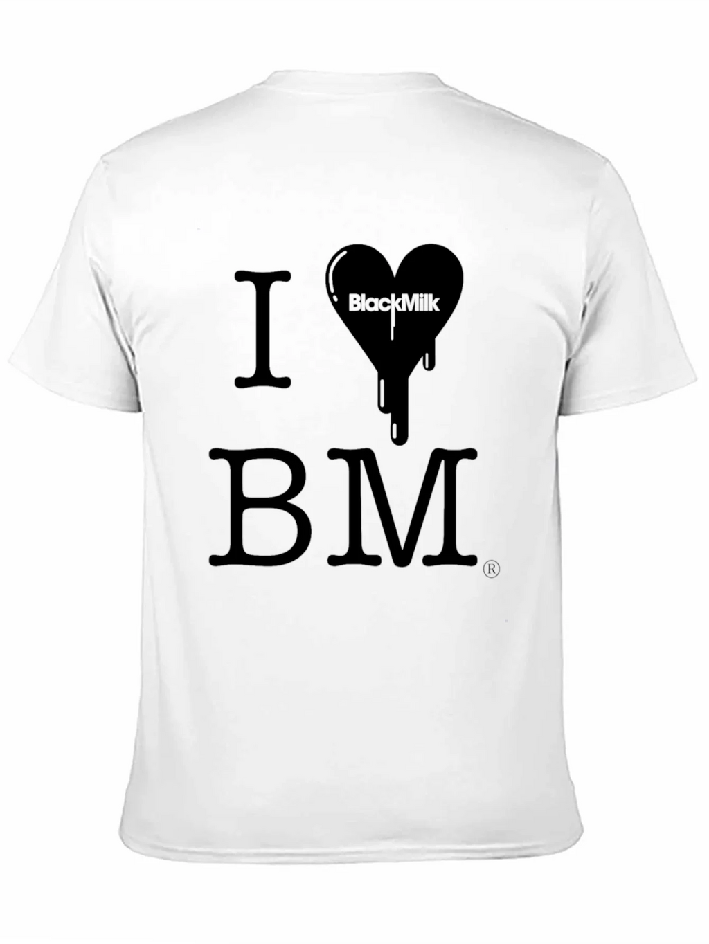 I Love BlackMilk T-Shirt - Black Graphic Tee product image 5