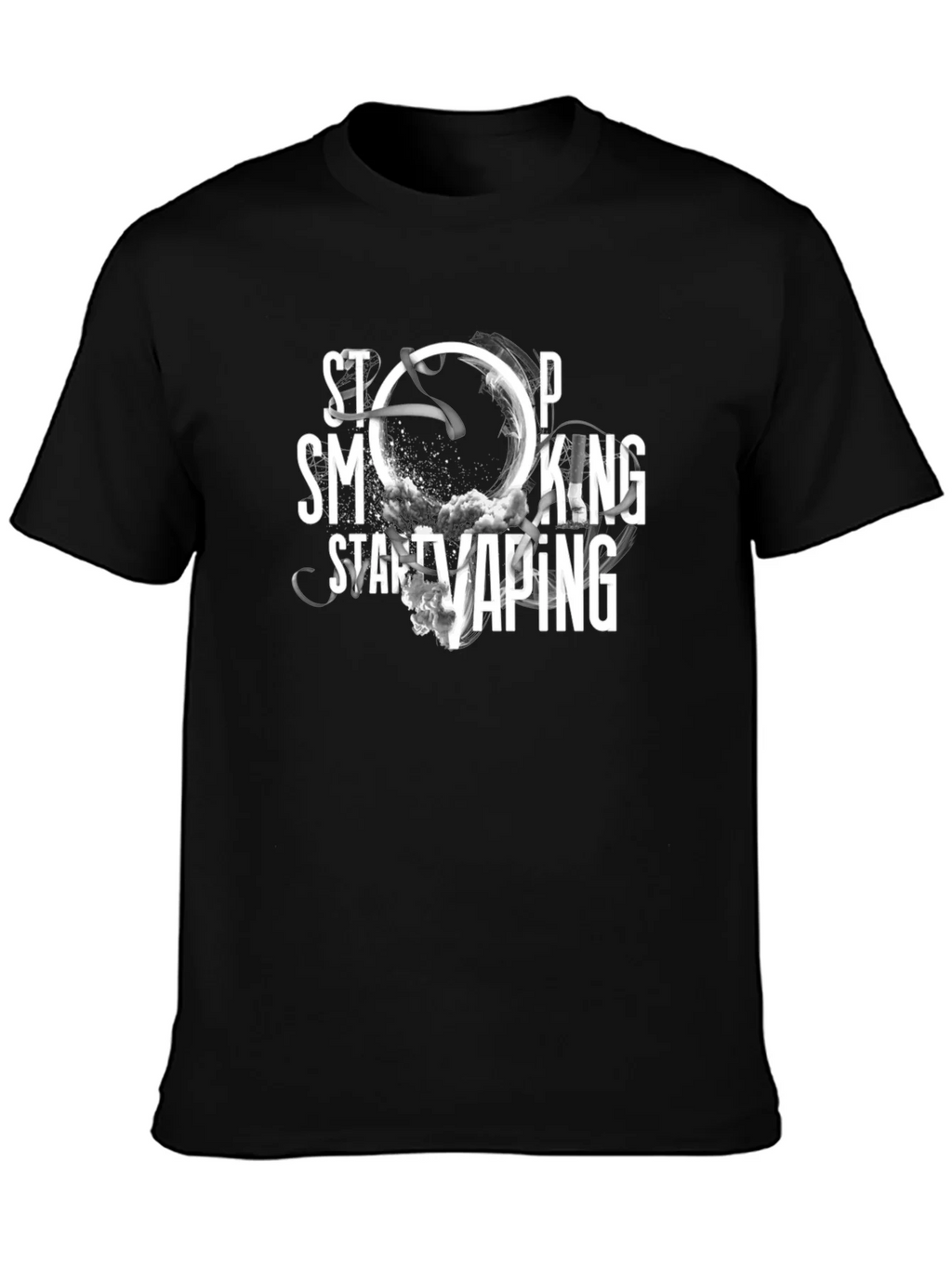 Stop Smoking Start Vaping T-Shirt product image 3